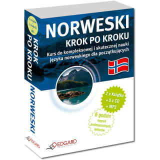 Norweski Krok po kroku (2 x Książka + 5 x CD Audio + MP3) Norweski Krok po kroku (2 x Książka + 5 x CD Audio + MP3)