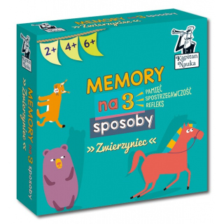 Kapitan Nauka Memory na 3 sposoby Zwierzyniec Wydanie 2 Kapitan Nauka Memory na 3 sposoby Zwierzyniec Wydanie 2