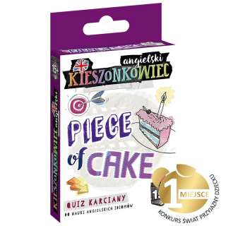 Kieszonkowiec angielski 15+ Piece of Cake Kieszonkowiec angielski 15+ Piece of Cake