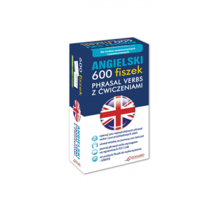 Angielski 600 fiszek Phrasal Verbs z ćwiczeniami (Fiszki z 500 z phrasal verbs + 100 fiszek z ćwiczeniami) Angielski 600 fiszek Phrasal Verbs z ćwiczeniami (Fiszki z 500 z phrasal verbs + 100 fiszek z ćwiczeniami)