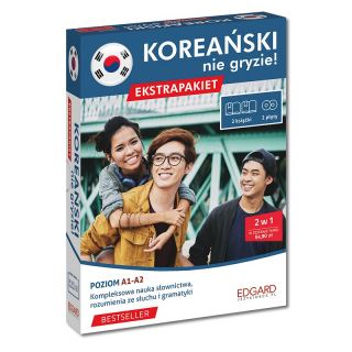 Koreański nie gryzie! Ekstrapakiet (2 książki + 2 płyty audio CD) Koreański nie gryzie! Ekstrapakiet (2 książki + 2 płyty audio CD)