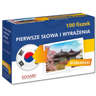 Koreański 100 Fiszek Pierwsze słowa i wyrażenia Koreański 100 Fiszek Pierwsze słowa i wyrażenia