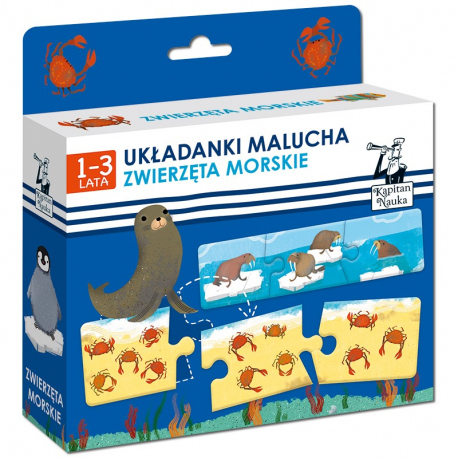 Układanki malucha. Zwierzęta morskie Układanki malucha. Zwierzęta morskie