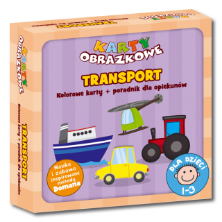 Karty obrazkowe Transport (od 1 do 3 lat) (Kolorowe karty + poradnik dla opiekunów) Karty obrazkowe Transport (od 1 do 3 lat) (Kolorowe karty + poradnik dla opiekunów)