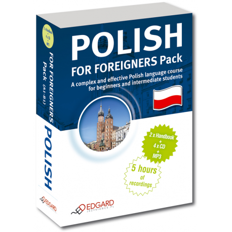 Polski dla cudzoziemców Pakiet Polish for Foreigners Pack (2 x Książka + 4 x Audio CD + MP3)