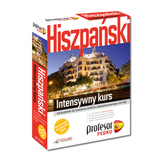 Profesor Pedro Intensywny kurs (4 x CD ROM + książka GRATIS) Profesor Pedro Intensywny kurs (4 x CD ROM + książka GRATIS)