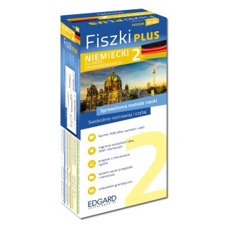 Niemiecki Fiszki PLUS dla średnio zaawansowanych 2 (600 fiszek + program i nagrania do pobrania + kolorowe przegródki + etui) Niemiecki Fiszki PLUS dla średnio zaawansowanych 2 (600 fiszek + program i nagrania do pobrania + kolorowe przegródki + etui)