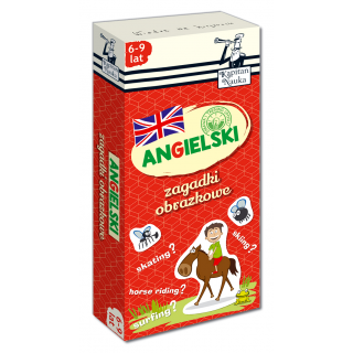 Zagadki obrazkowe. Angielski 6-9 lat